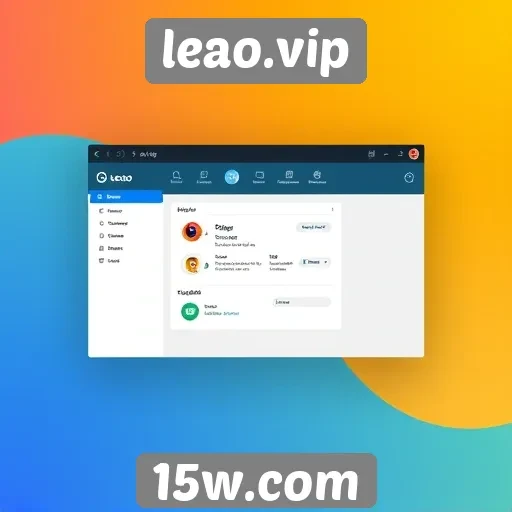 Evolução da interface do leao.vip