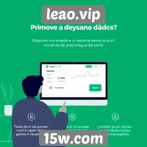 Análise das funcionalidades do site leao.vip